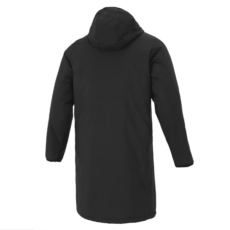 耐克（NIKE）男裝 2024冬季新款中長款足球訓練運動服保暖防風連帽棉服外套 CW6767-010