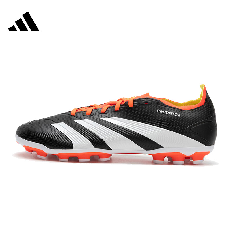 阿迪達斯PREDATOR獵鷹中端男子AG短釘 人草防滑足球鞋 IF3210