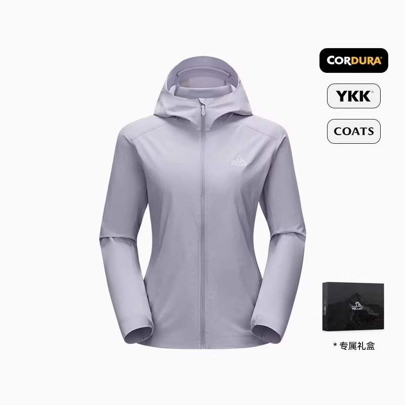 伯希和戶外軟殼衣男女CORDURA?防潑耐磨徒步登山外套125106004